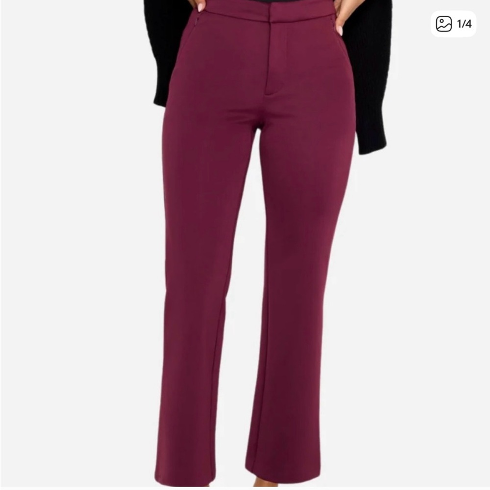 NWT Good American Women's Scuba Cropped Trouser - Size 6